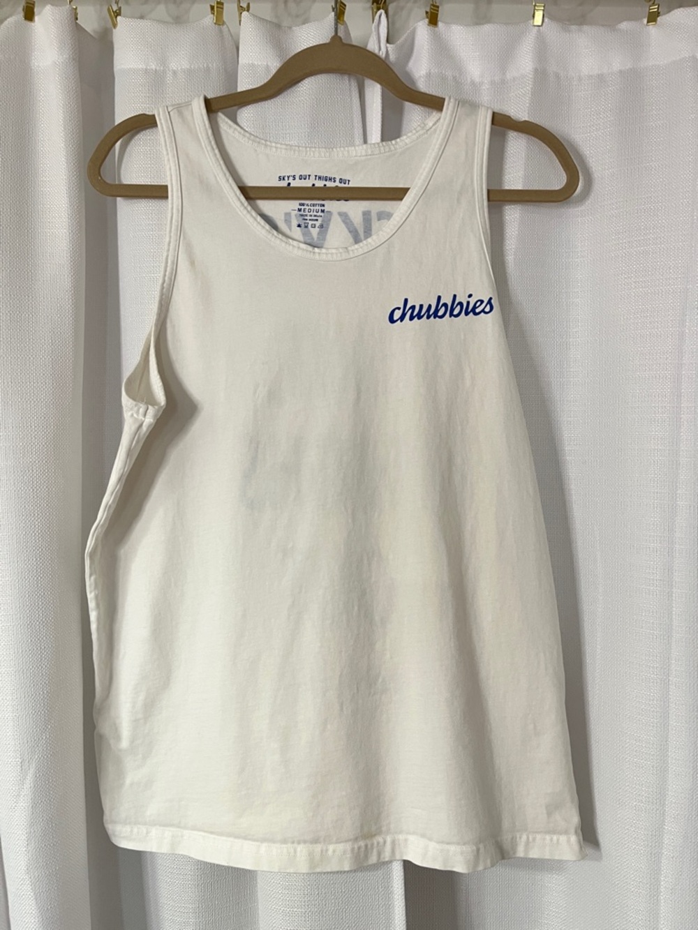 Chubbies Sky's Out Thighs Out Tank